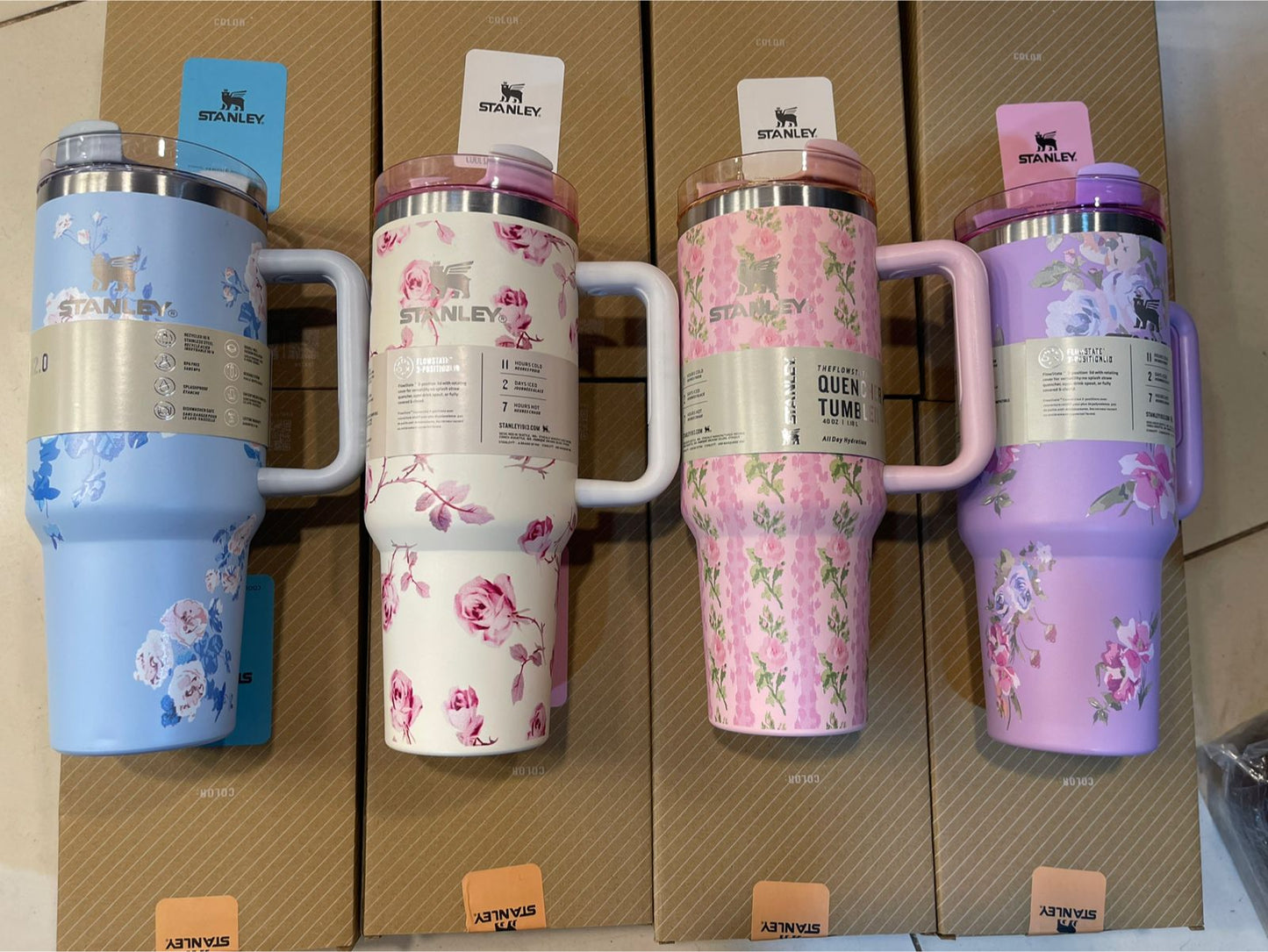 Stainley Floral ❤ 1200 ML 40 OZ (premium quality)