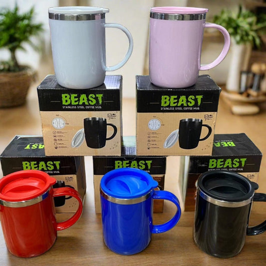 Stainless Steel Beast Hot & Cold Coffee Mug